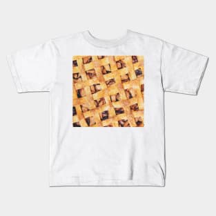 Apple Pie Face Kids T-Shirt